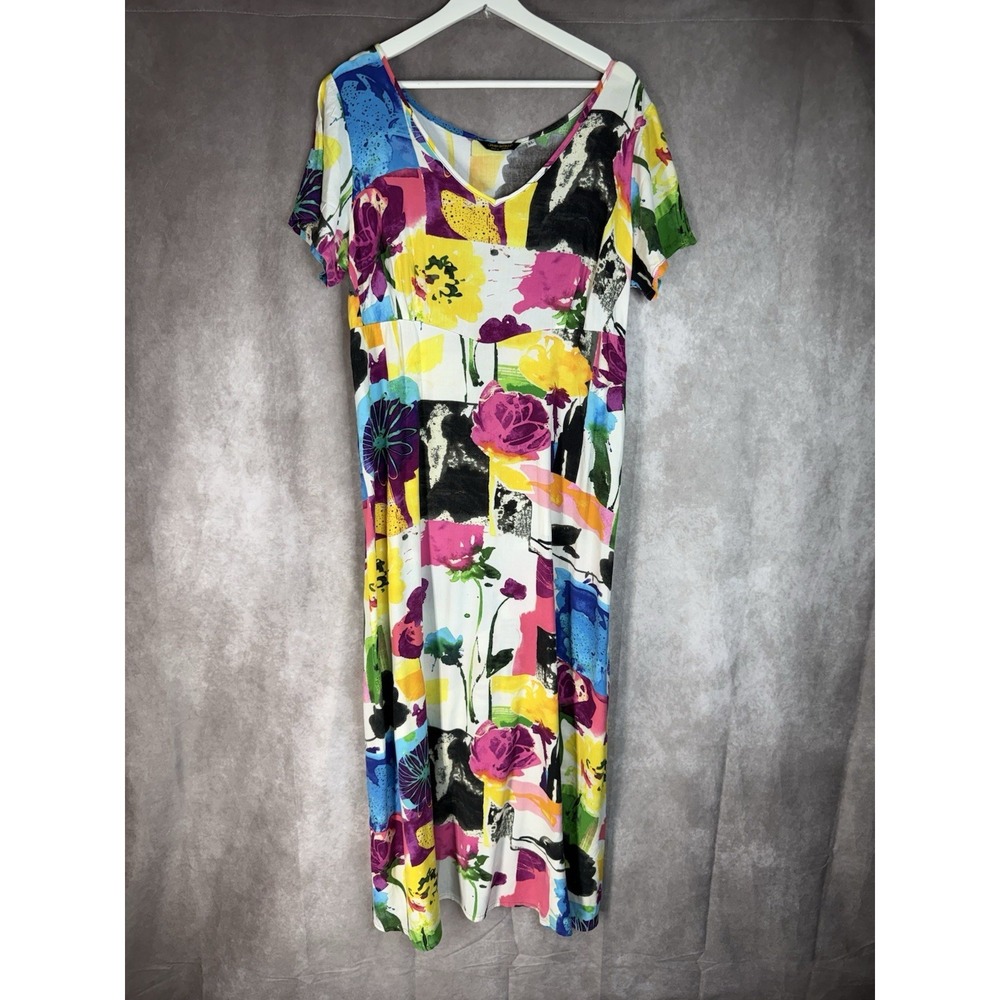 Jams World Hawaii Cate Maxi Dress In Caliente Women's Size XL